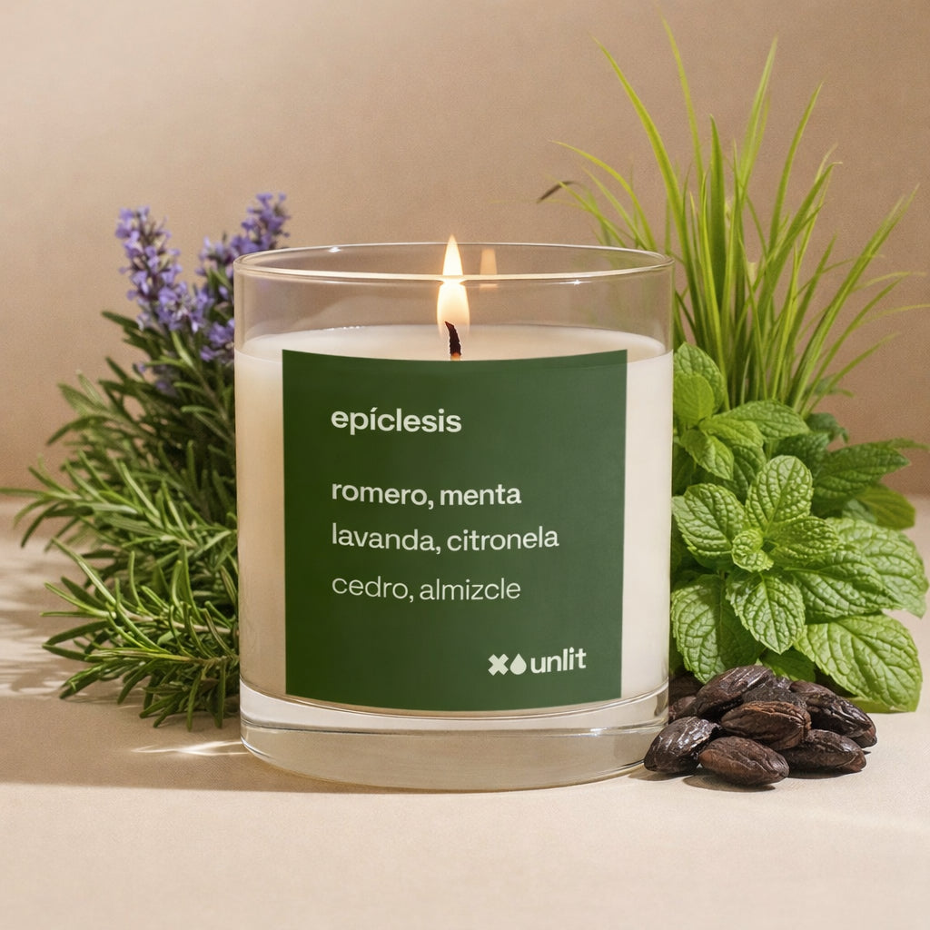 lucerna - Vela Aromática en Vaso de Vidrio | Aroma Premium | Larga Duración | Decoración para Hogar, Spa y Regalo