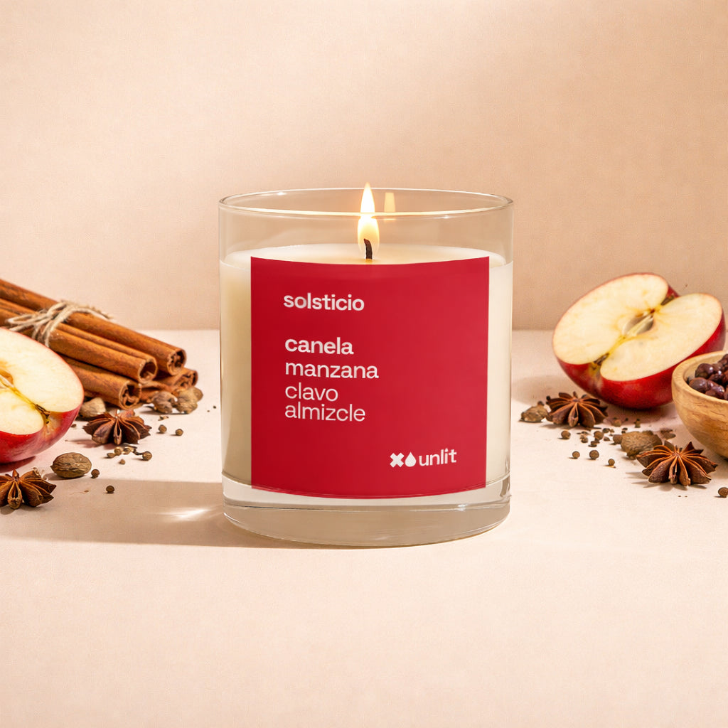 lucerna - Vela Aromática en Vaso de Vidrio | Aroma Premium | Larga Duración | Decoración para Hogar, Spa y Regalo